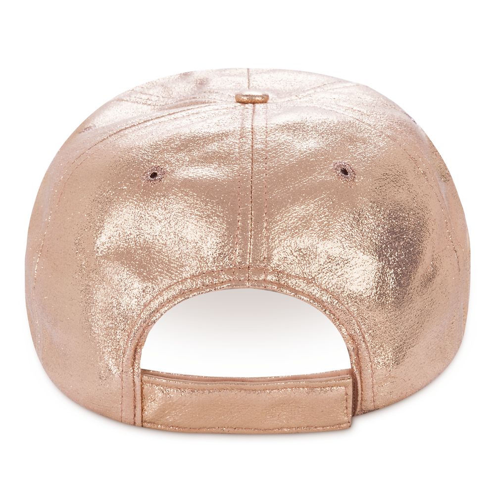 Mickey Mouse Rose Gold Baseball Cap for Kids