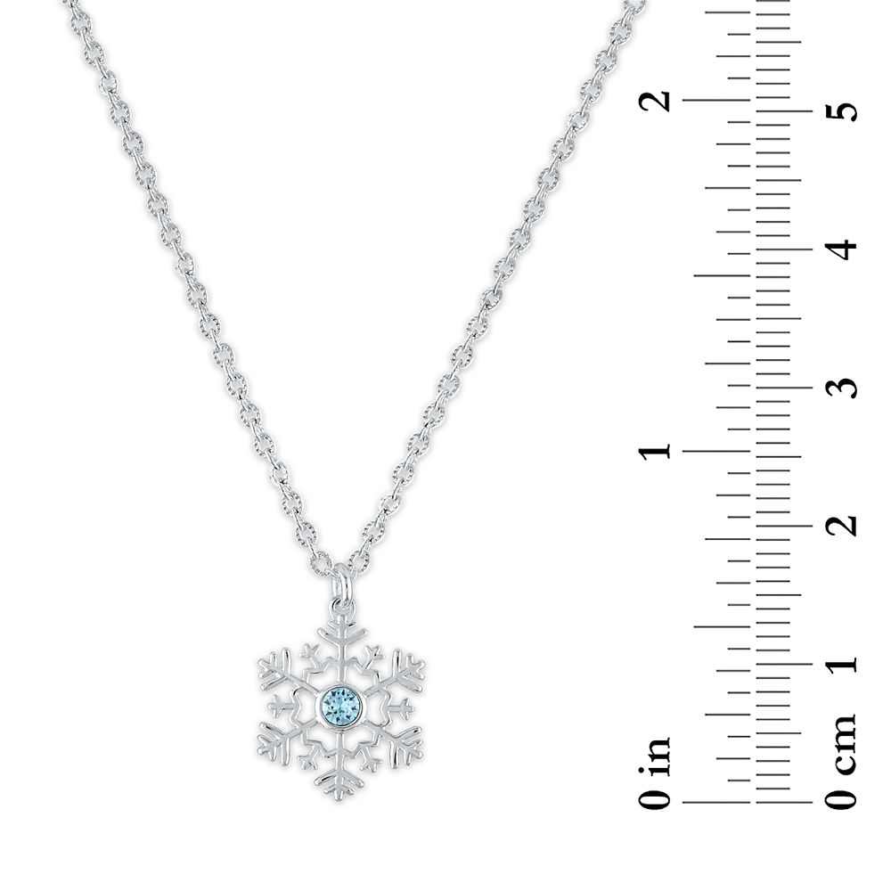 Frozen Swarovski Crystal Snowflake Necklace