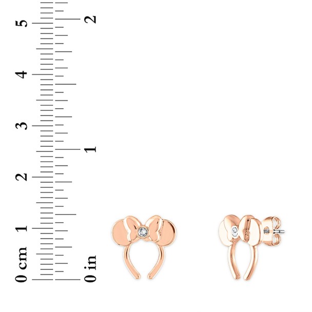 Minnie Mouse Swarovski Crystal Ear Headband Earrings