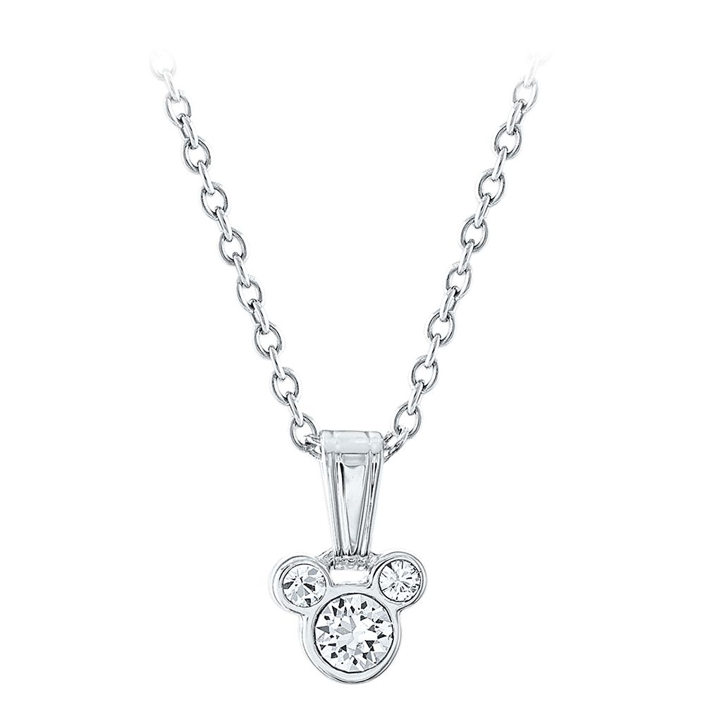 Mickey Mouse Swarovski Crystal Necklace Official shopDisney