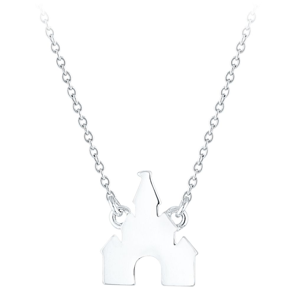 Disney Princess Castle Necklace