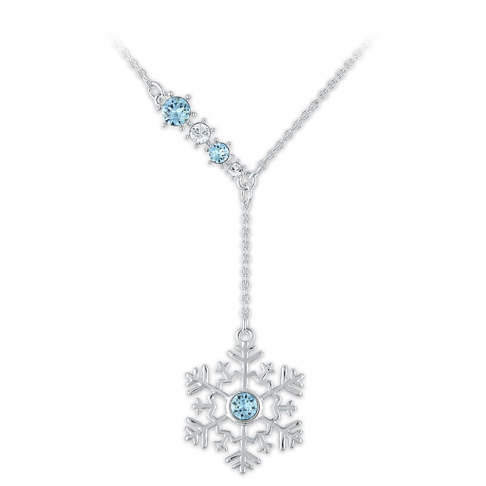necklace Set Frozen Snowflake Necklace and Bracelet Set Pretend Play Dress up Elsa