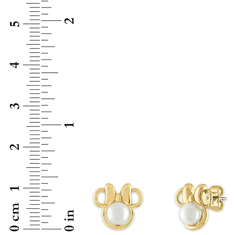 Minnie Mouse Stud Earrings