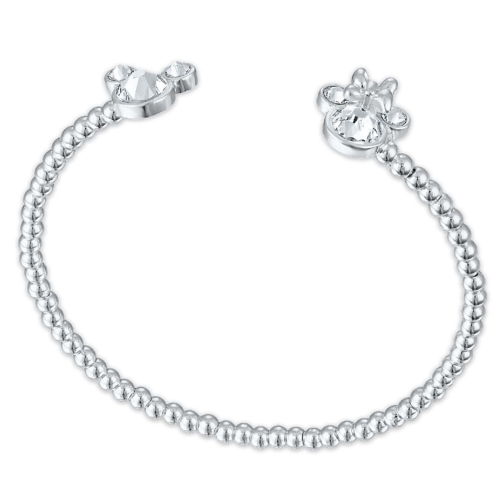 Mickey and Minnie Mouse Swarovski Crystal Bracelet