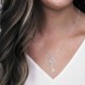 Cinderella Crystal Key Necklace