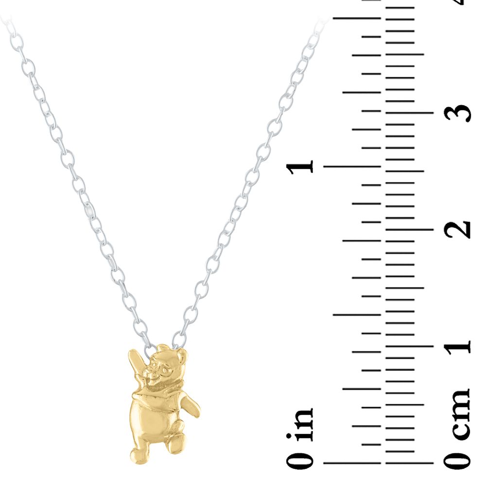 Winnie the Pooh Figural Pendant Necklace