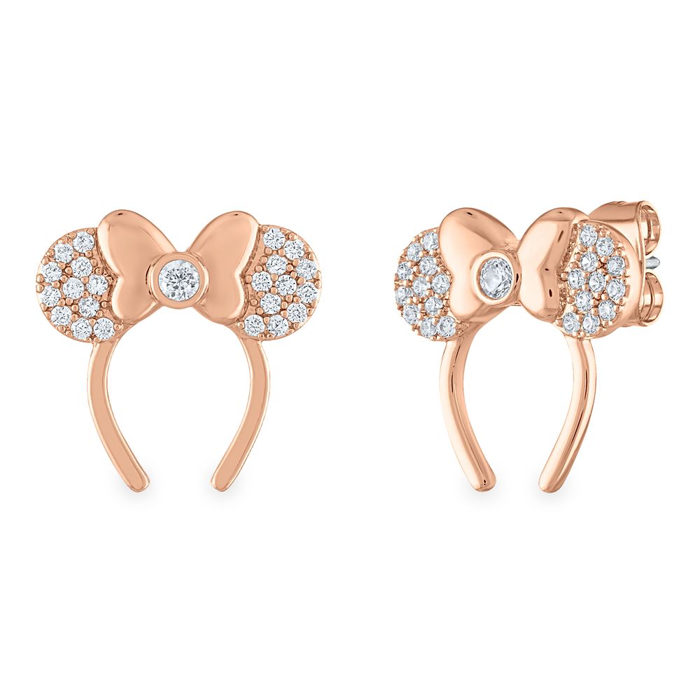 Minnie Mouse Ear Headband Earrings