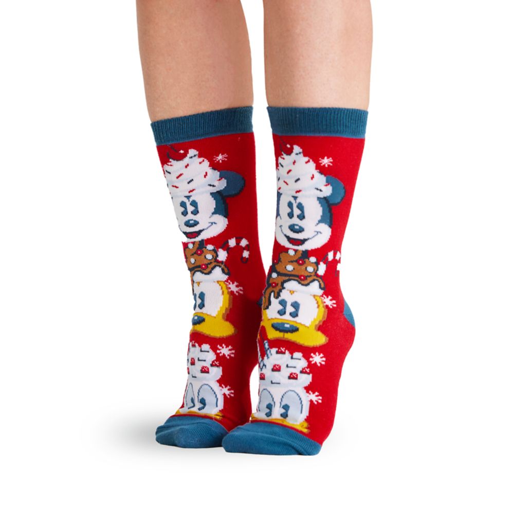 Mickey Mouse and Friends Holiday Socks for Kids