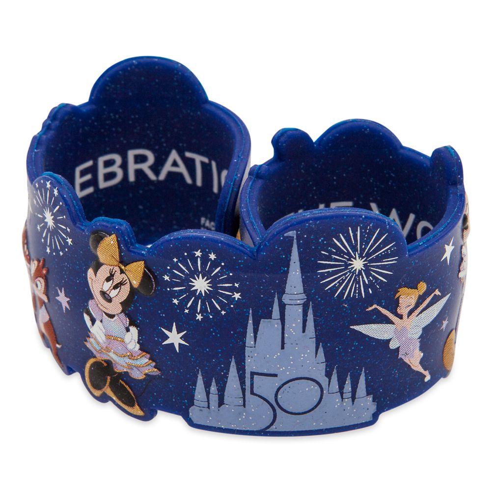Walt Disney World 50th Anniversary Slap Bracelet