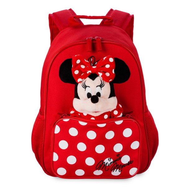 Minnie Mouse Backpack and Plush Set