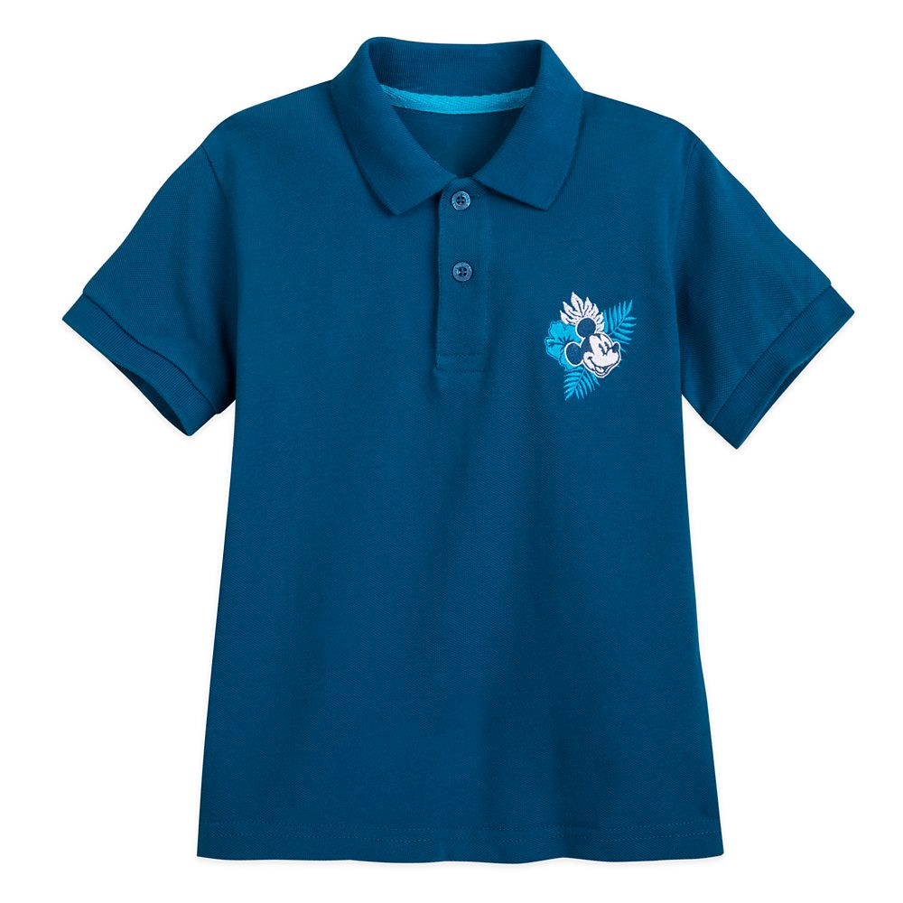 Mickey Mouse Aloha Pique Polo Shirt for Boys – Hawaii