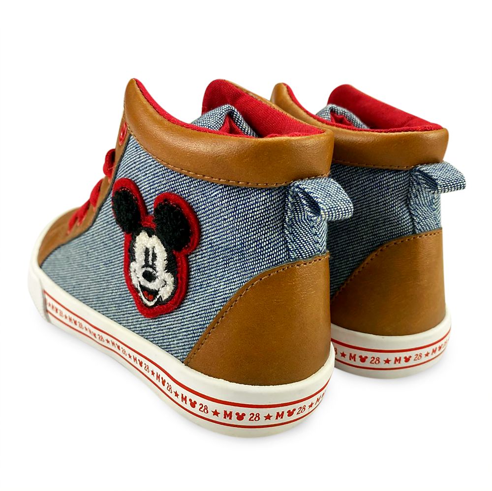 Mickey Mouse High-Top Sneakers for Kids