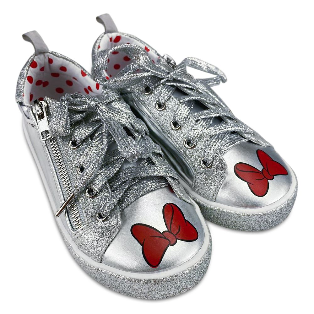 Minnie Mouse Grayscale Sneakers for Girls Official shopDisney