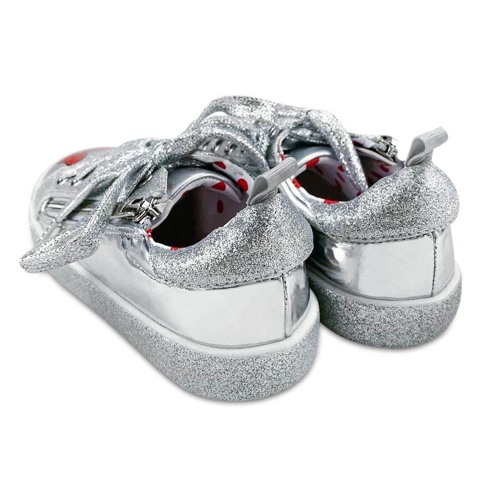Minnie Mouse Grayscale Sneakers for Girls
