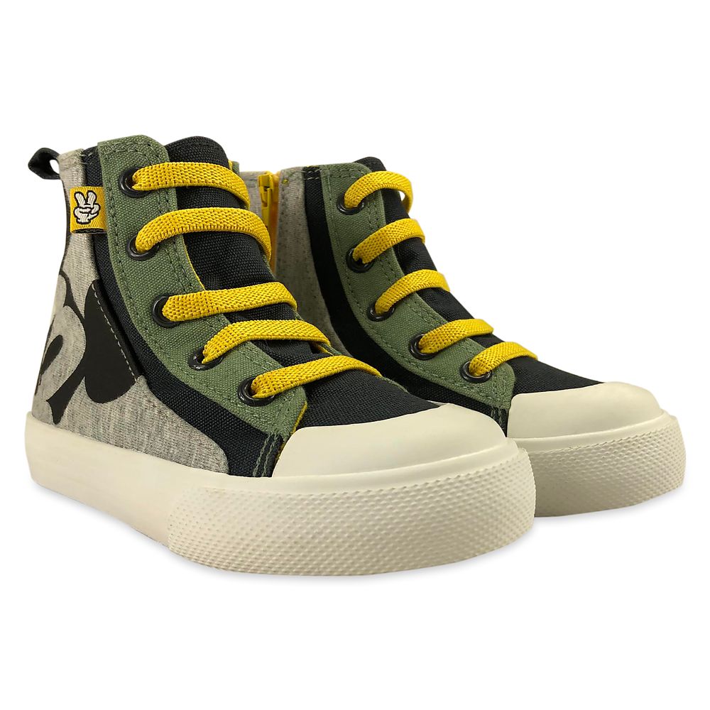 Mickey Mouse High-Top Sneakers for Kids