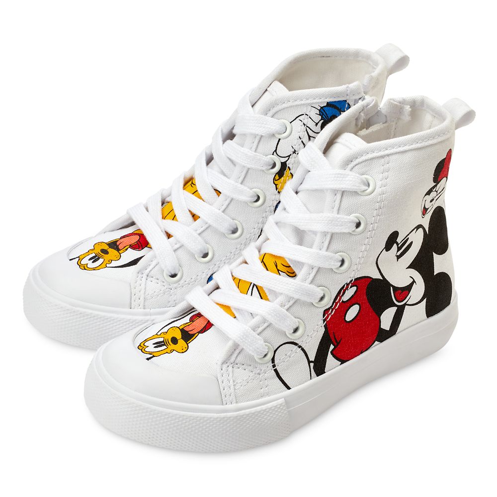 Mickey Mouse and Friends High-Top Sneakers for Kids