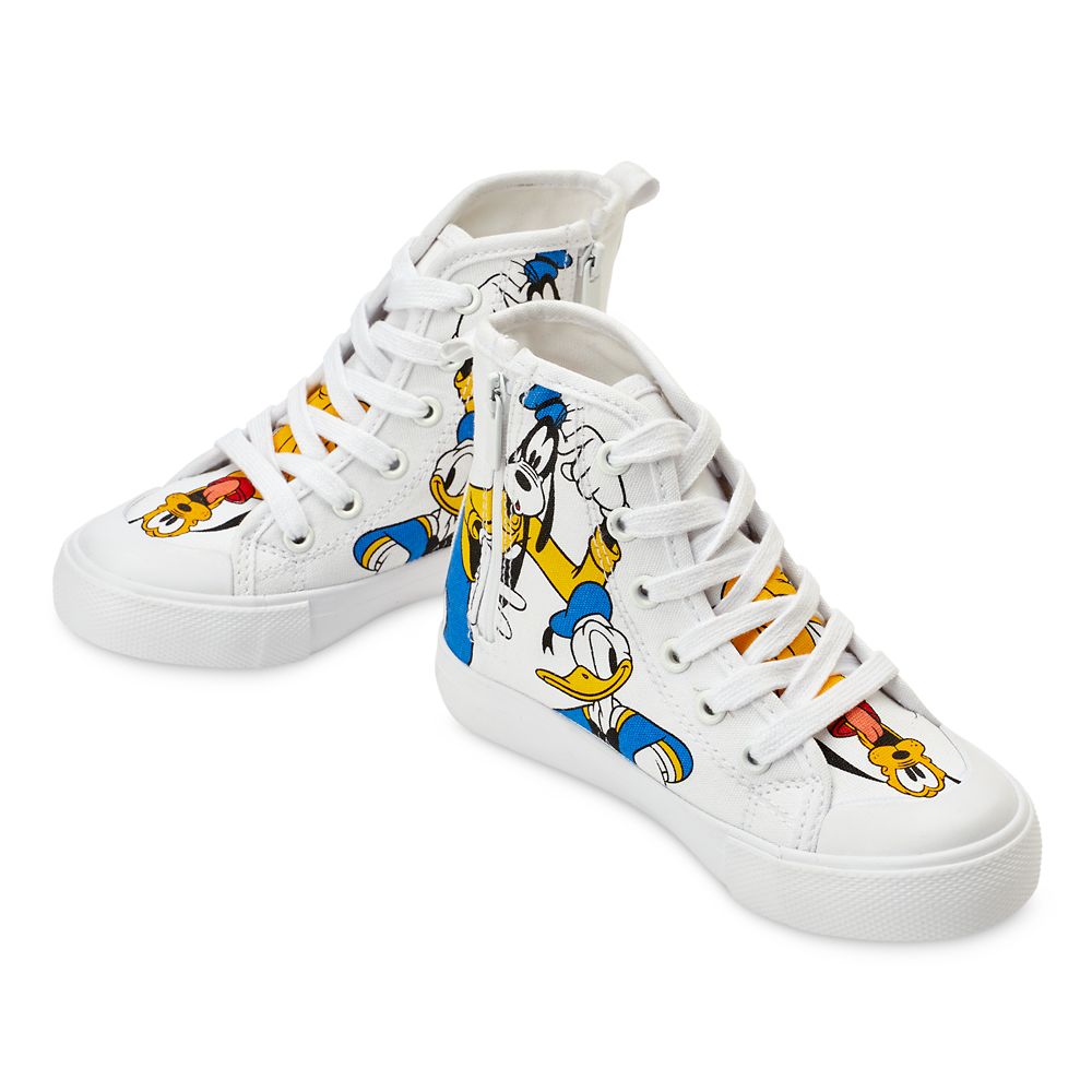 Mickey Mouse and Friends High-Top Sneakers for Kids