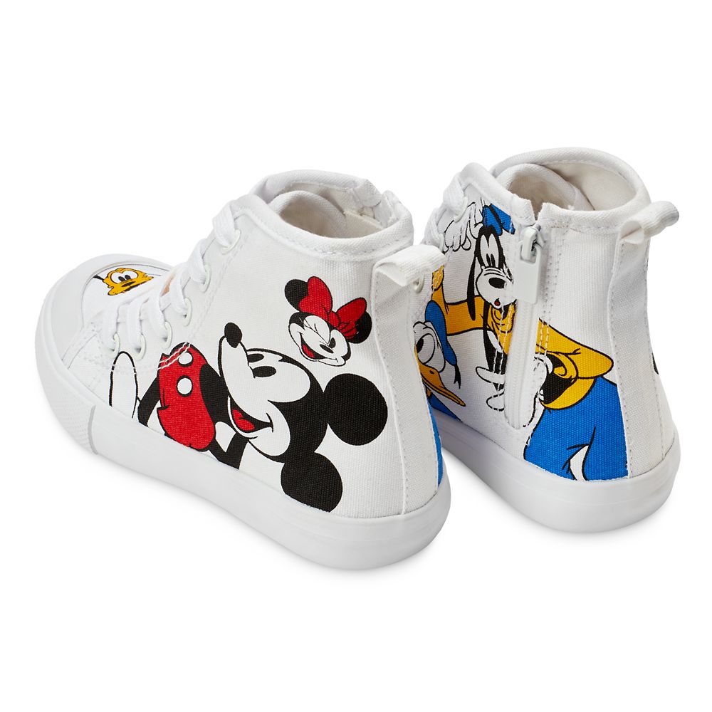 Mickey Mouse and Friends High-Top Sneakers for Kids