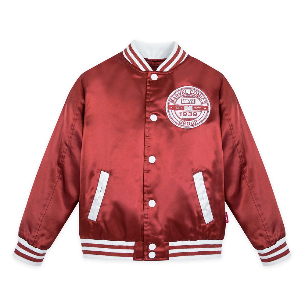 Marvel Comics 80th Anniversary Baseball Jacket for Kids | Disney Store