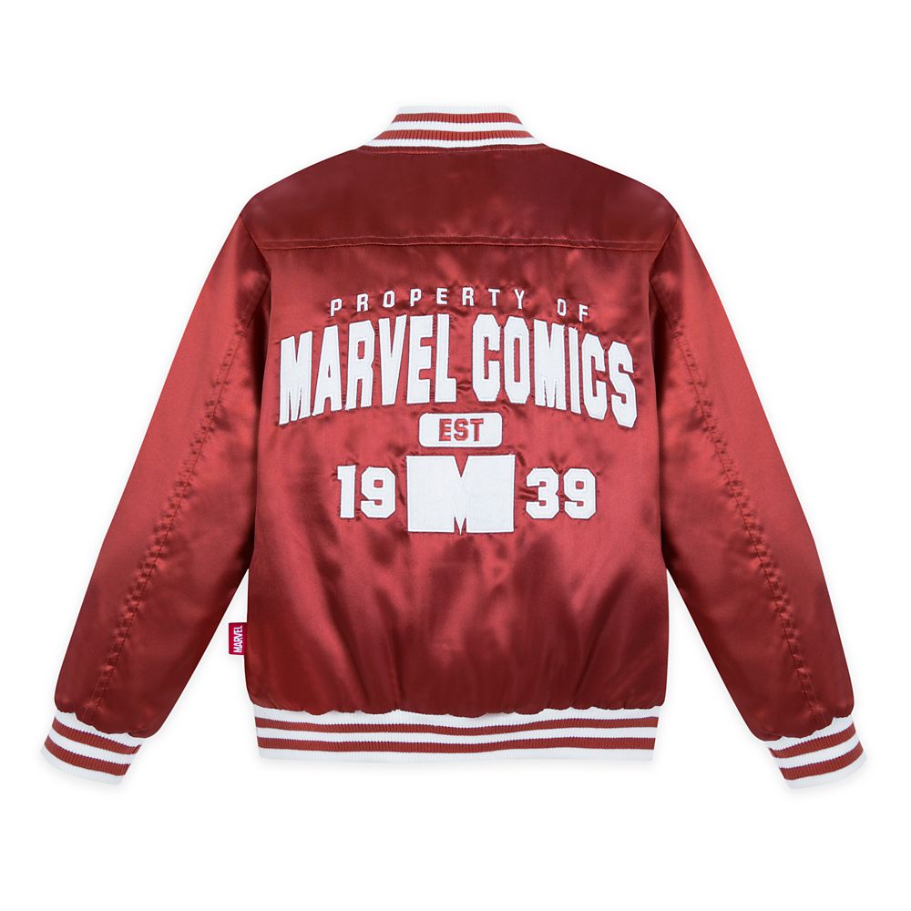 Marvel Comics 80th Anniversary Baseball Jacket for Kids