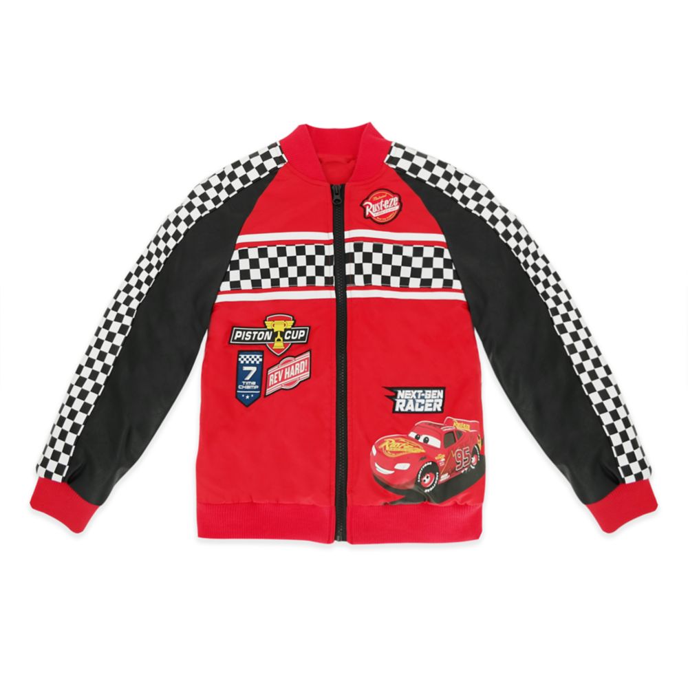 Lightning McQueen Varsity Jacket for Kids