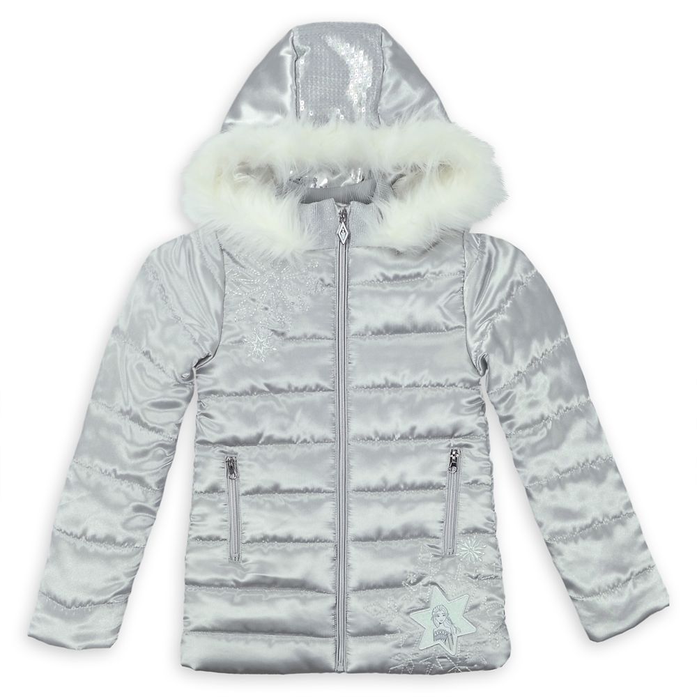 Frozen Hooded Winter Jacket for Kids