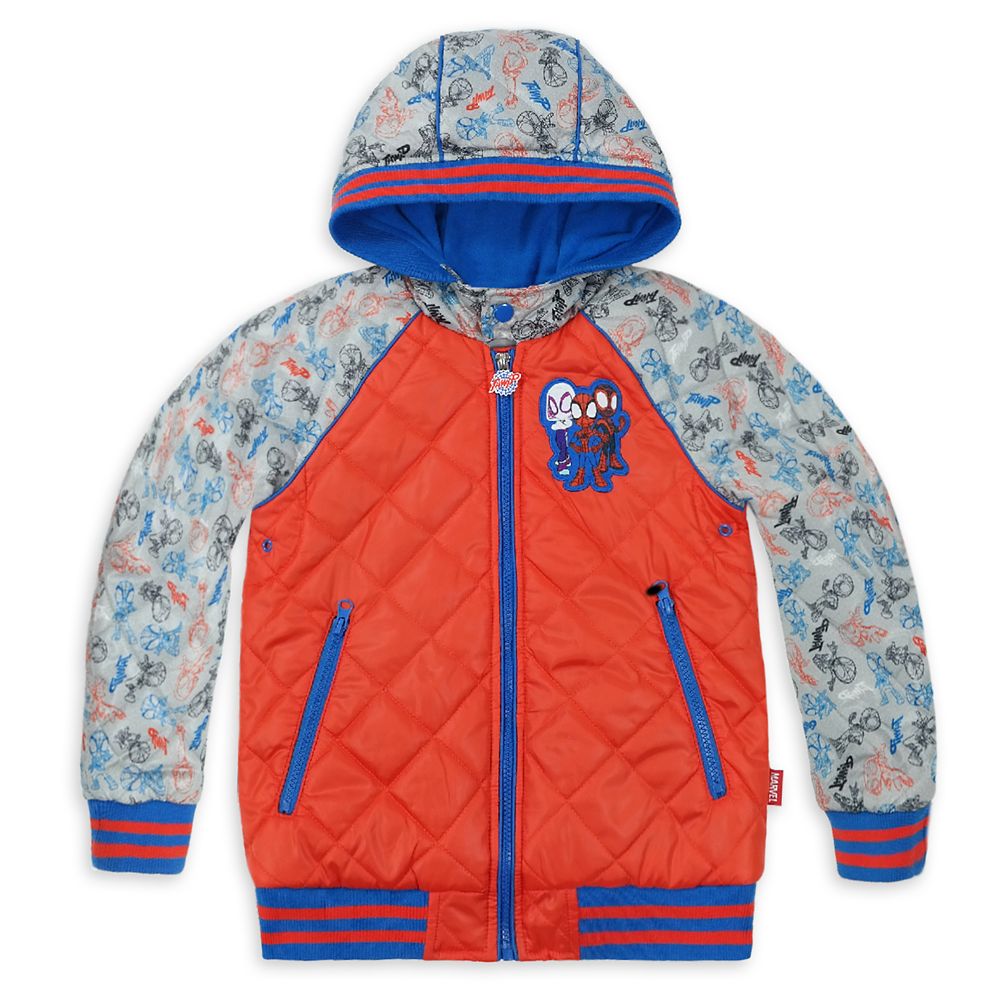 Spidey and His Amazing Friends Hooded Jacket for Kids is available ...