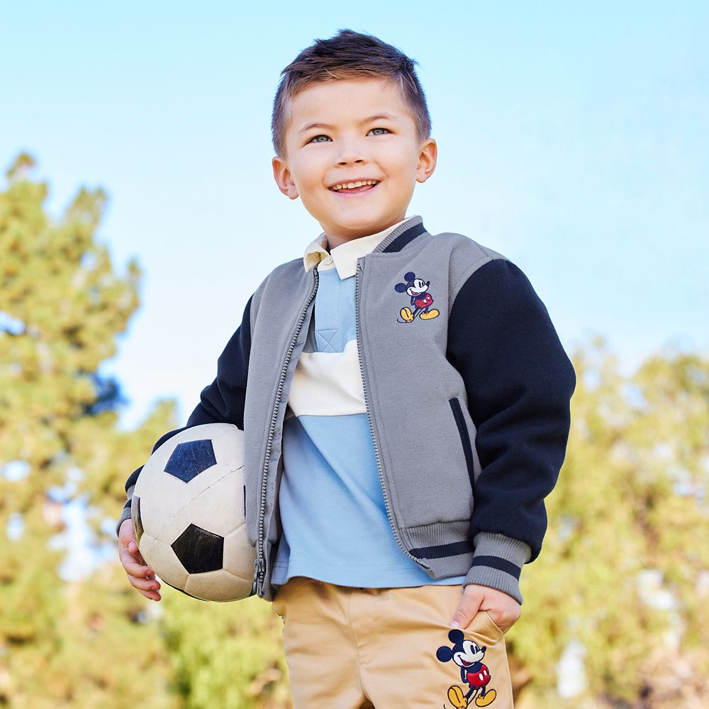 Mickey Mouse Classic Varsity Jacket for Kids