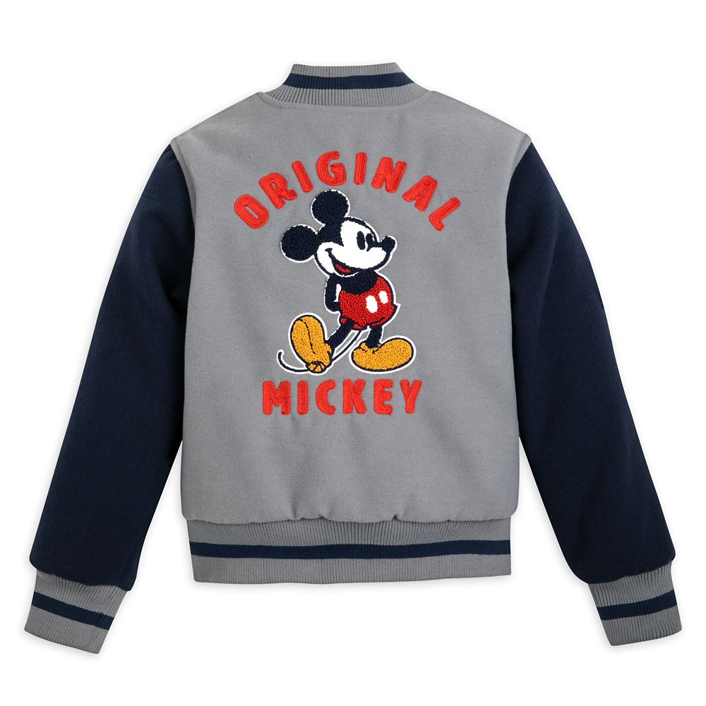 Mickey Mouse Classic Varsity Jacket for Kids - Buy Now – Dis ...