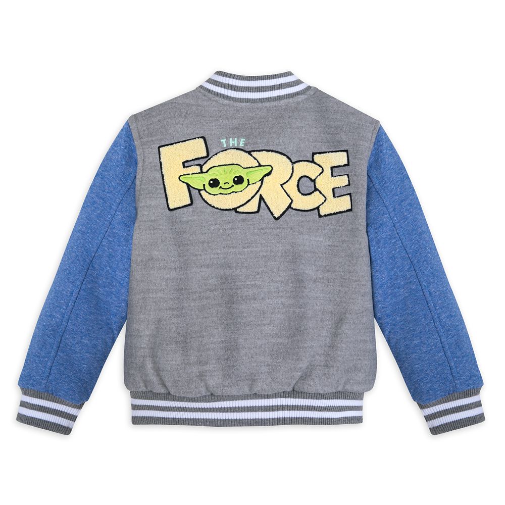 Grogu Letterman Jacket for Kids – Star Wars: The Mandalorian