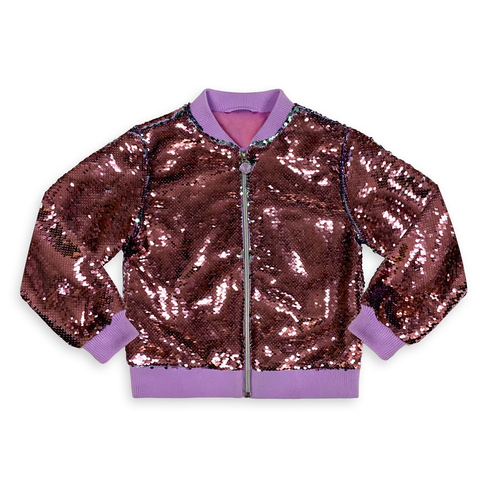 Ariel Reversible Sequin Jacket for Girls The Little Mermaid