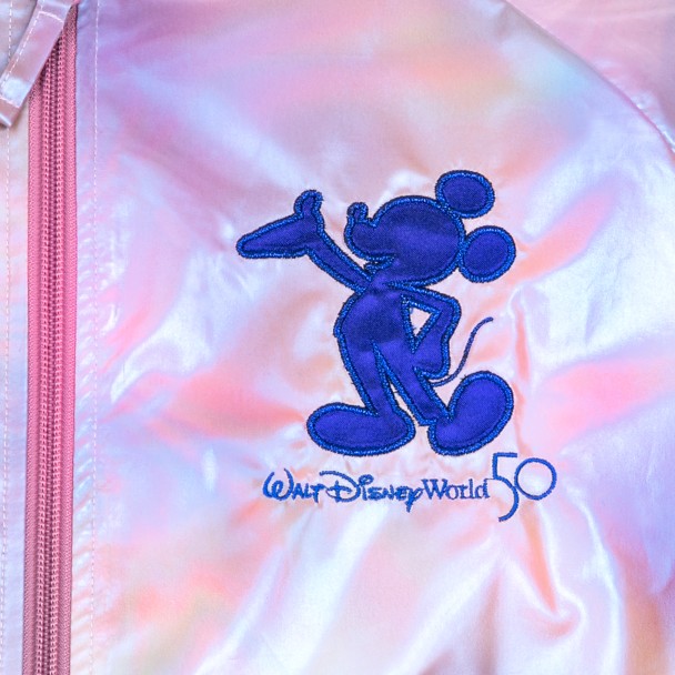 Mickey Mouse EARidescent Varsity Jacket for Kids – Walt Disney World 50th Anniversary