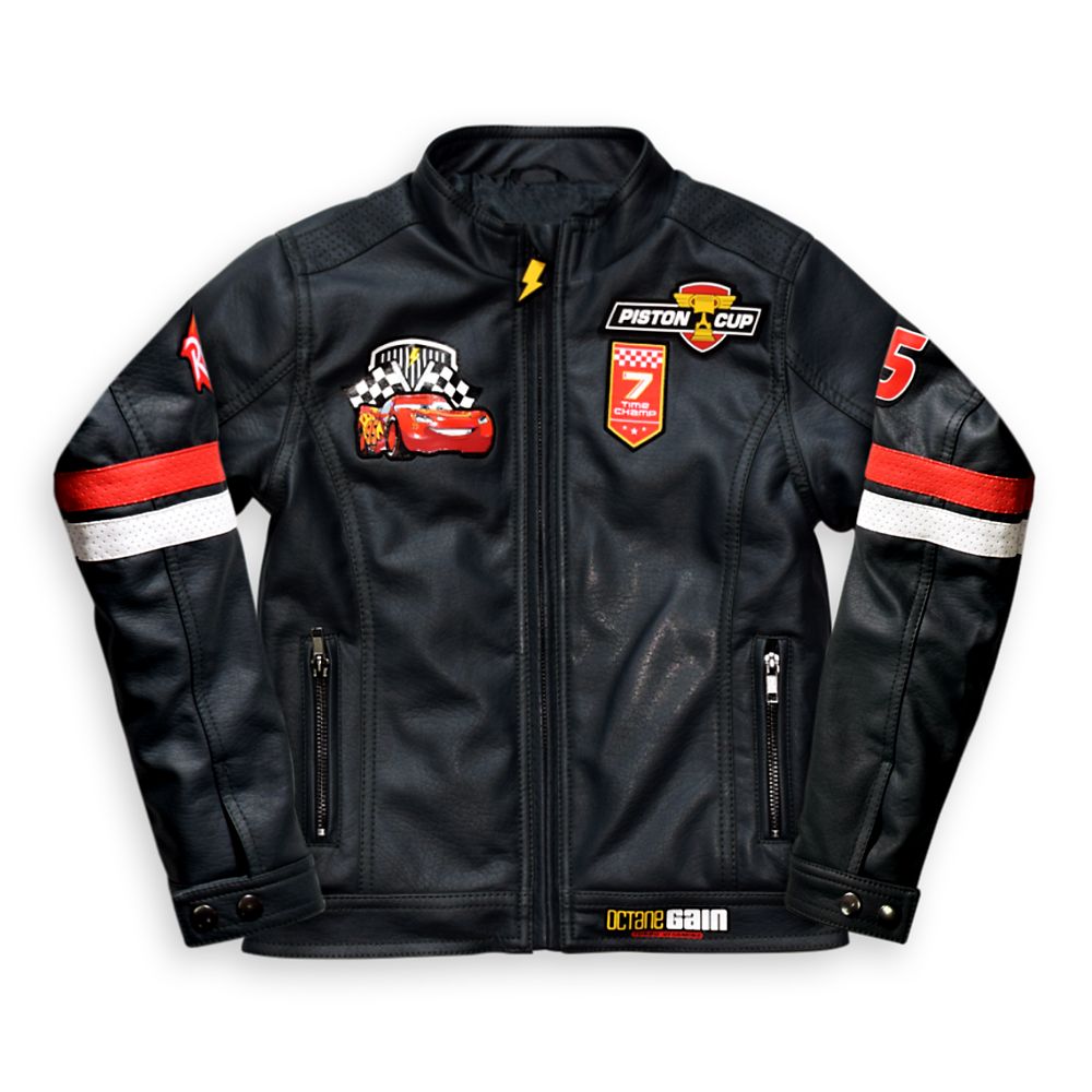 Lightning McQueen Faux Leather Jacket 