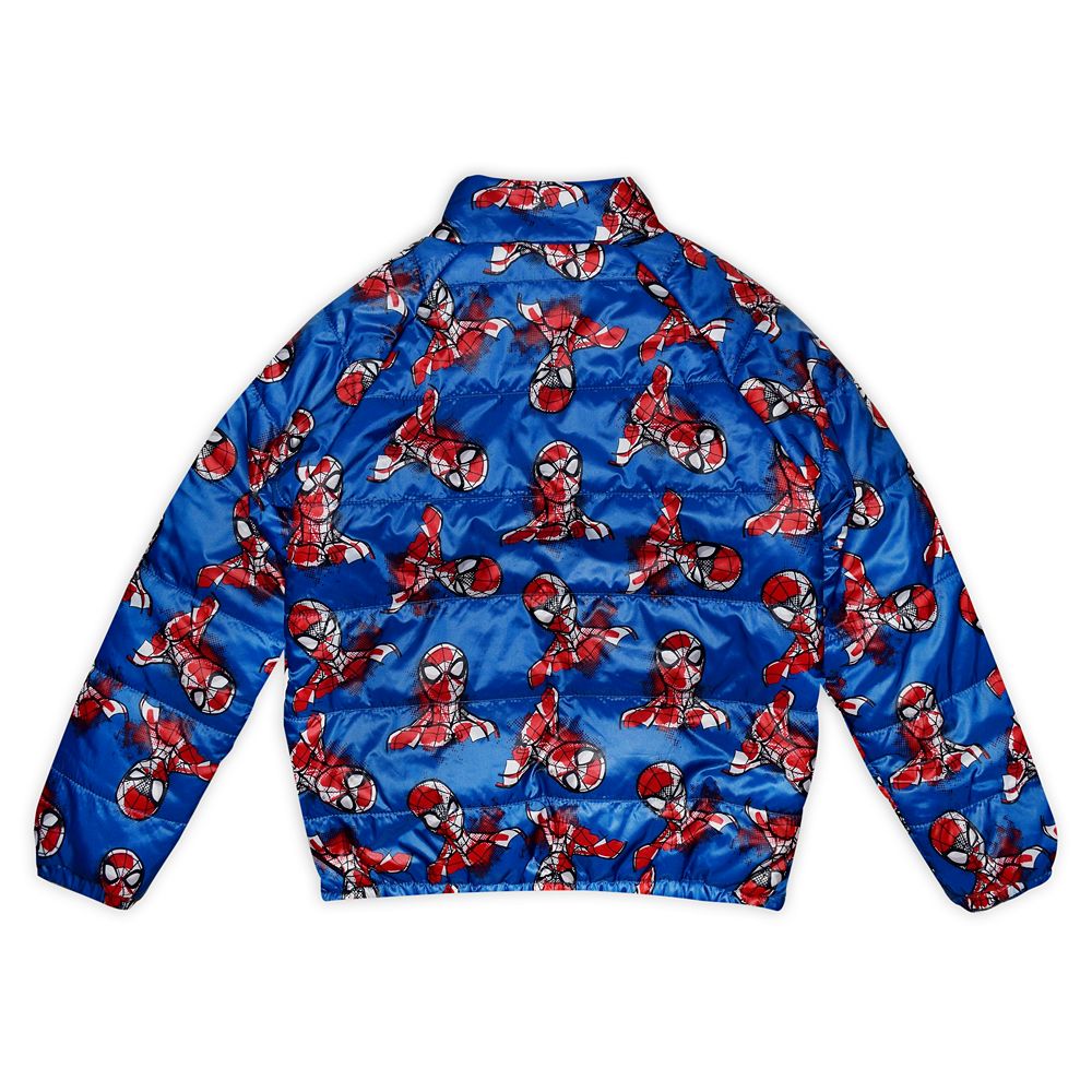 Spider-Man Lightweight Puffy Jacket for Boys