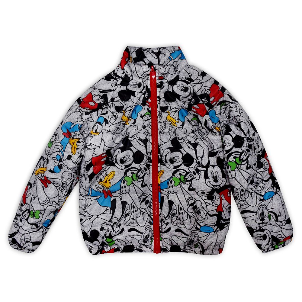 Mickey Mouse and Friends Lightweight Puffy Jacket for Kids here now