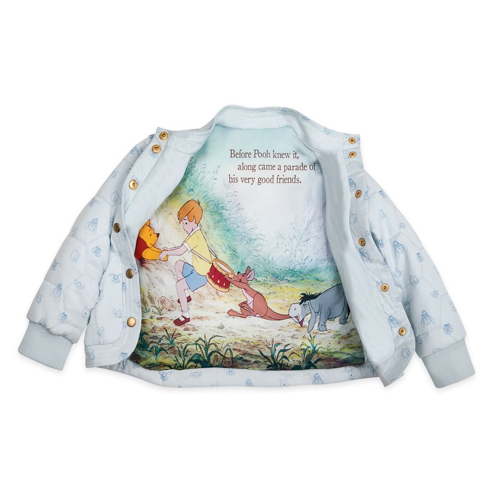 Winnie the Pooh Reversible Quilted Jacket for Toddler