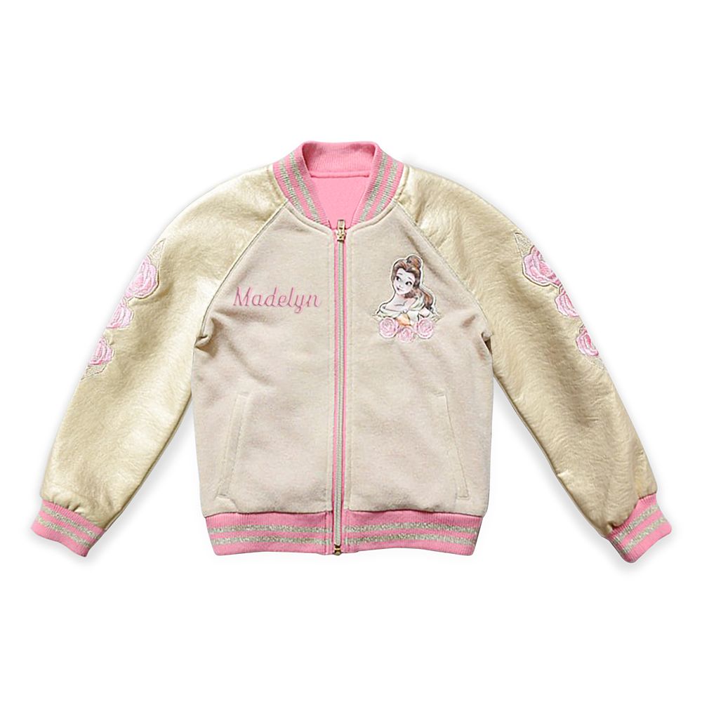 Belle Varsity Jacket for Kids – Beauty and the Beast – Personalized