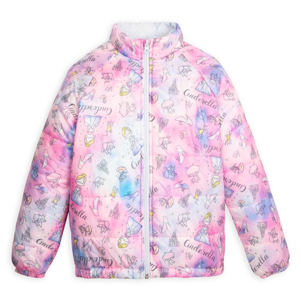 Cinderella Puffy Jacket for Kids