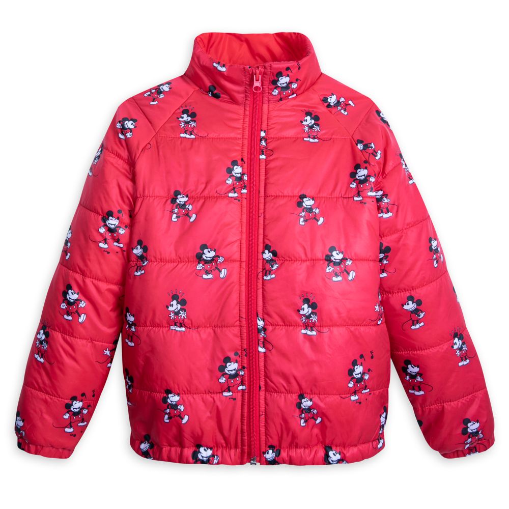 Mickey Mouse Puffy Jacket for Kids