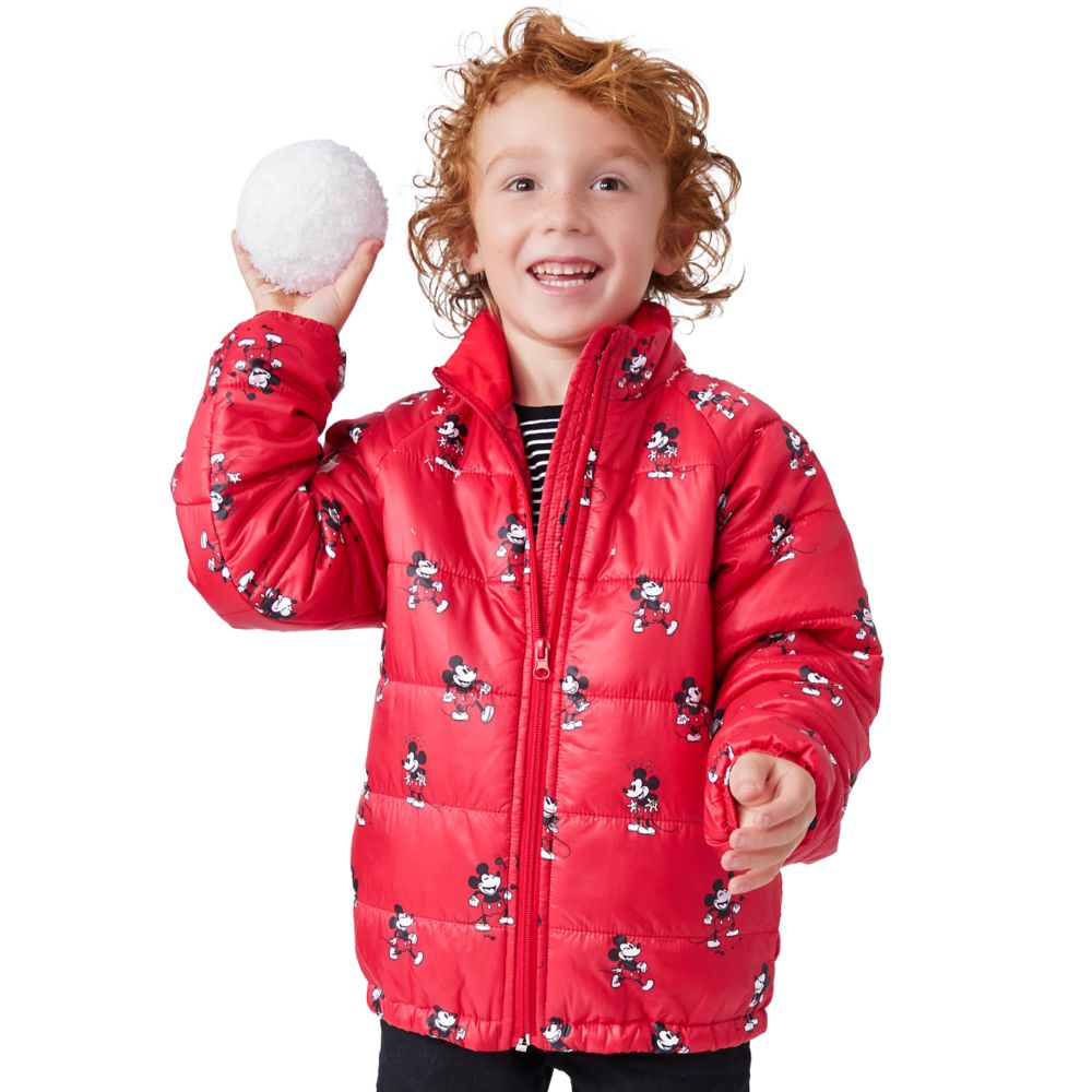 Mickey Mouse Puffy Jacket for Kids