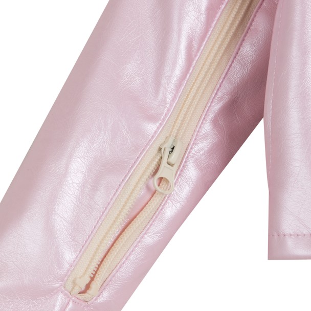 Disney Princess Adaptive Faux Leather Jacket for Girls