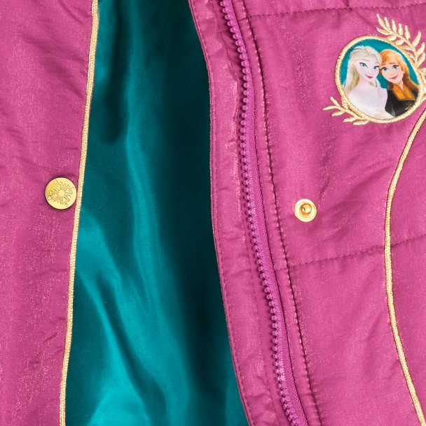Anna and Elsa Puffer Jacket for Girls – Frozen  2