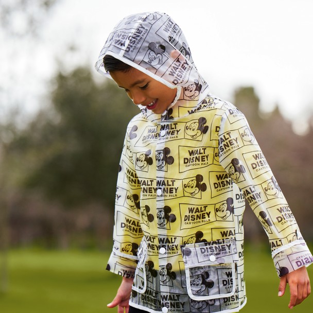 Mickey Mouse Hooded Rain Jacket for Kids