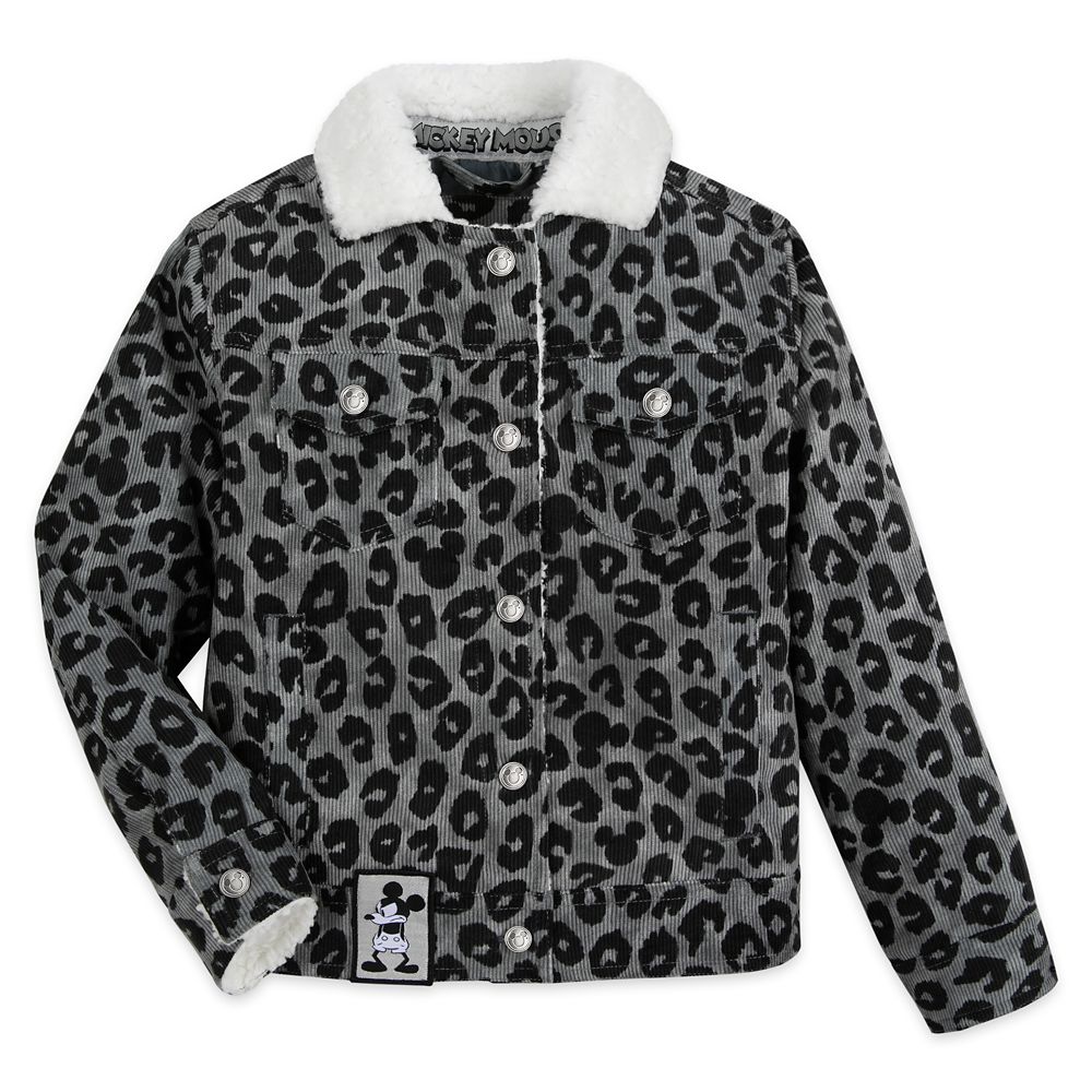 Mickey Mouse Grayscale Jacket for Girls
