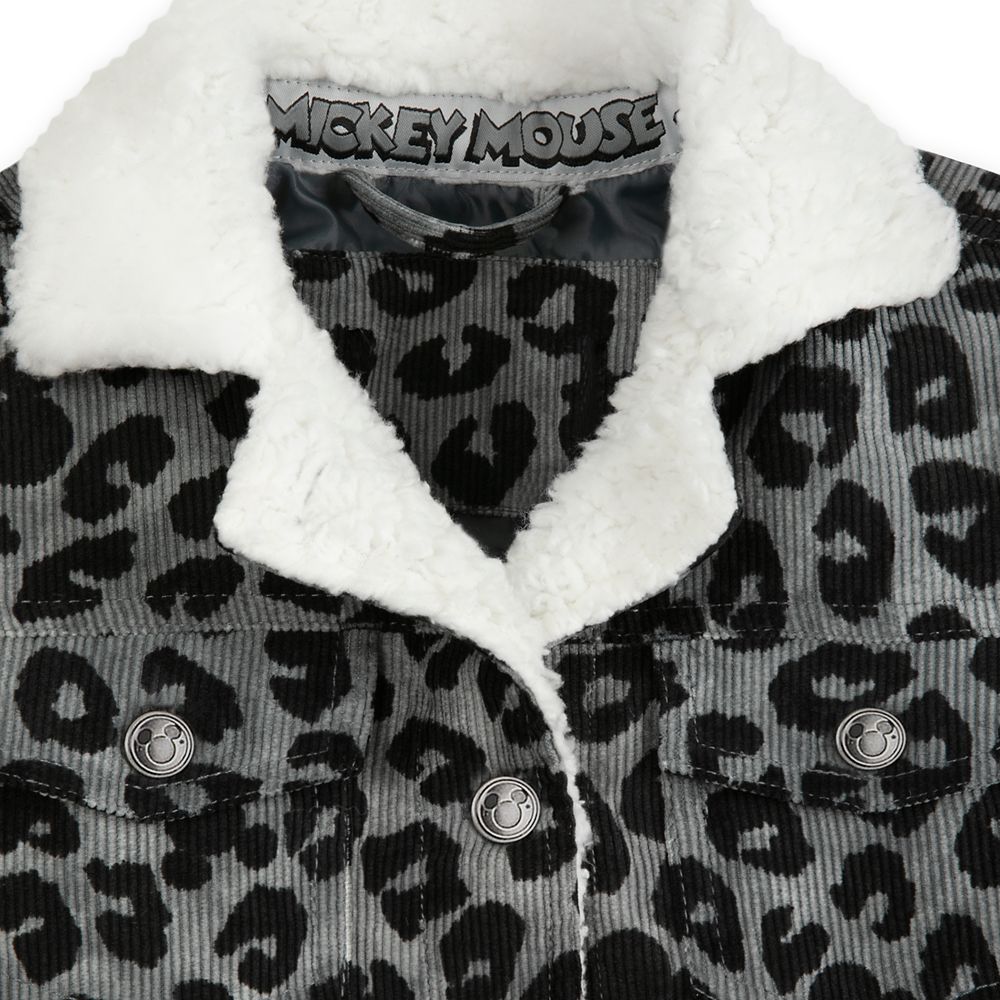 Mickey Mouse Grayscale Jacket for Girls