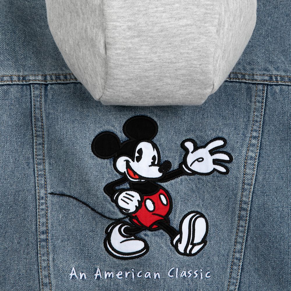 Mickey Mouse Hooded Denim Jacket for Kids now out for purchase – Dis ...