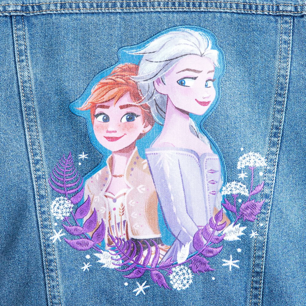 Anna and Elsa Denim Jacket for Girls – Frozen 2