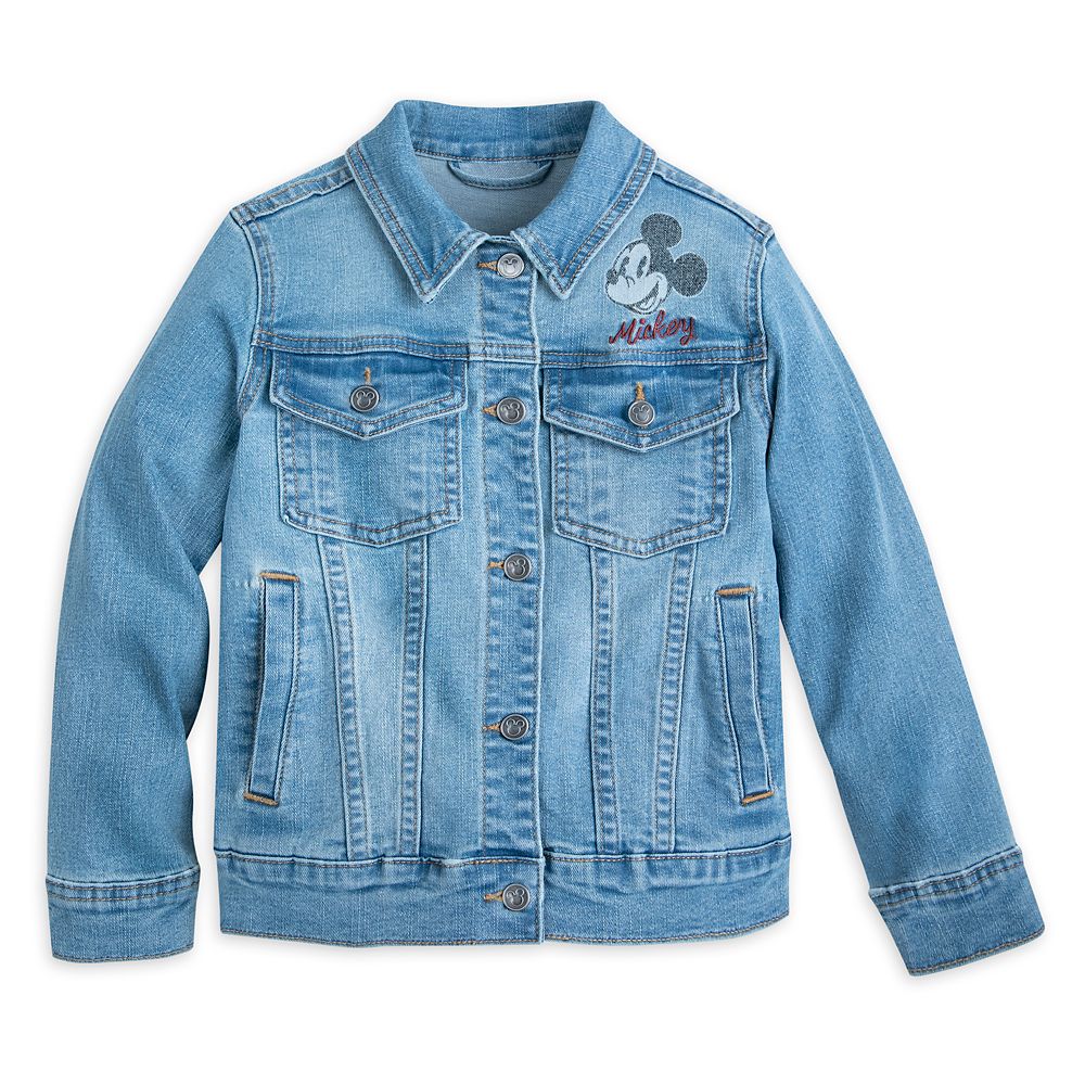 Mickey Mouse Denim Jacket for Kids released today