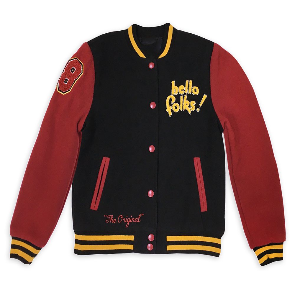 disney mickey mouse letterman jacket