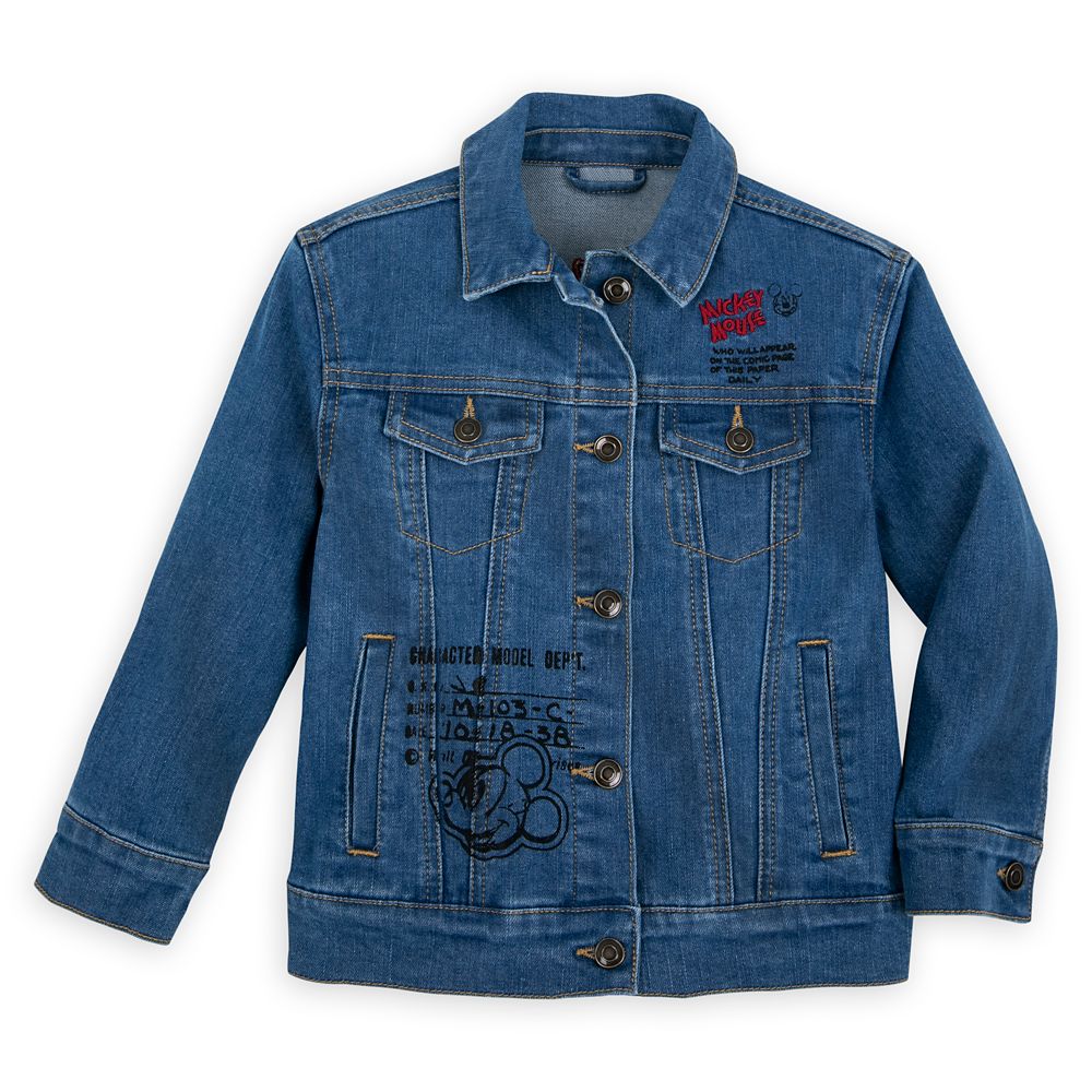 Mickey Mouse Vintage Denim Jacket for Kids